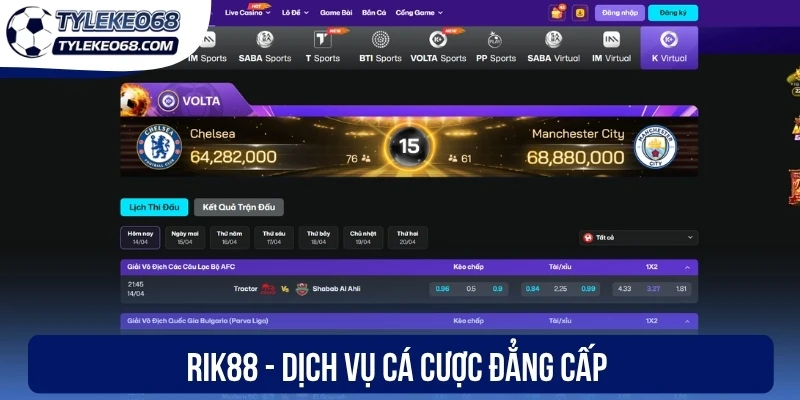 Top 10+ Nhà Cái Uy Tín Nhất 2026 - Đánh Giá Minh Bạch, An Toàn 34 Rik88 - Dịch vụ cá cược đẳng cấp
