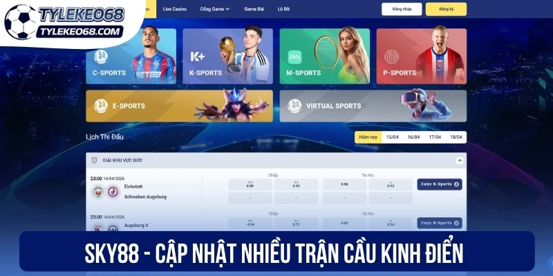Top 10+ Nhà Cái Uy Tín Nhất 2026 - Đánh Giá Minh Bạch, An Toàn 40 Sky88 - Cập nhật nhiều trận cầu kinh điển