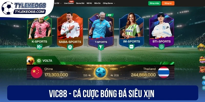 Top 10+ Nhà Cái Uy Tín Nhất 2026 - Đánh Giá Minh Bạch, An Toàn 31 Vic88 - Cá cược bóng đá siêu xịn